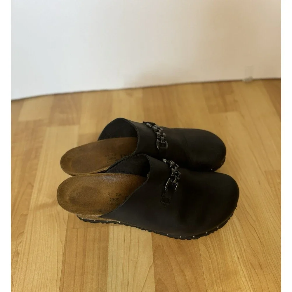 Birkenstock Papillon Women’s Daisy Clog Mule Black Size EU 41/US 10 - Picture 3 of 12